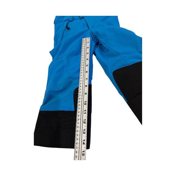 Spyder Propulsion Insulated Ski Snow Pants Blue Black Suspenders Size 3 Toddler - Picture 13 of 15